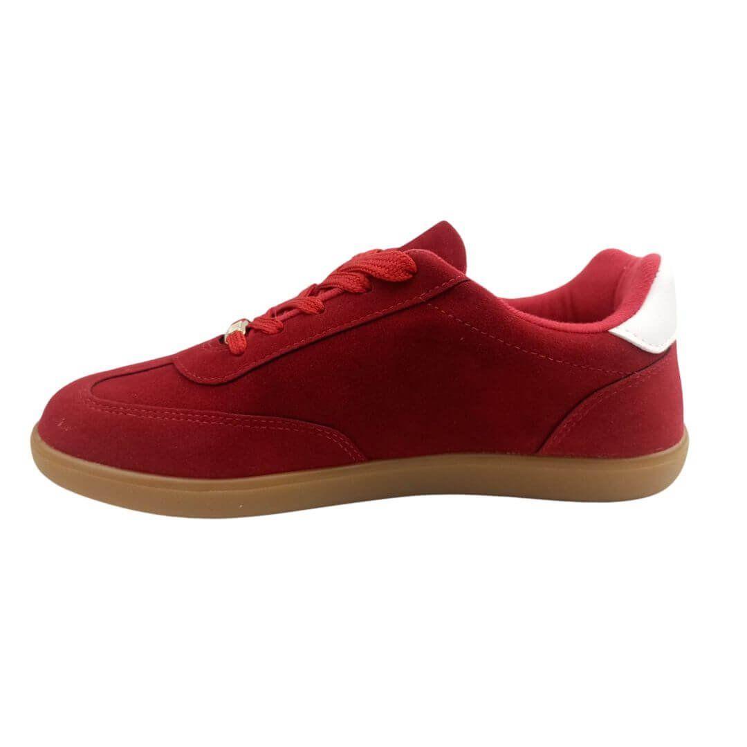 Vizzano Camurça Tenis Feminino Vizzano Vermelho Tenis Vermelho