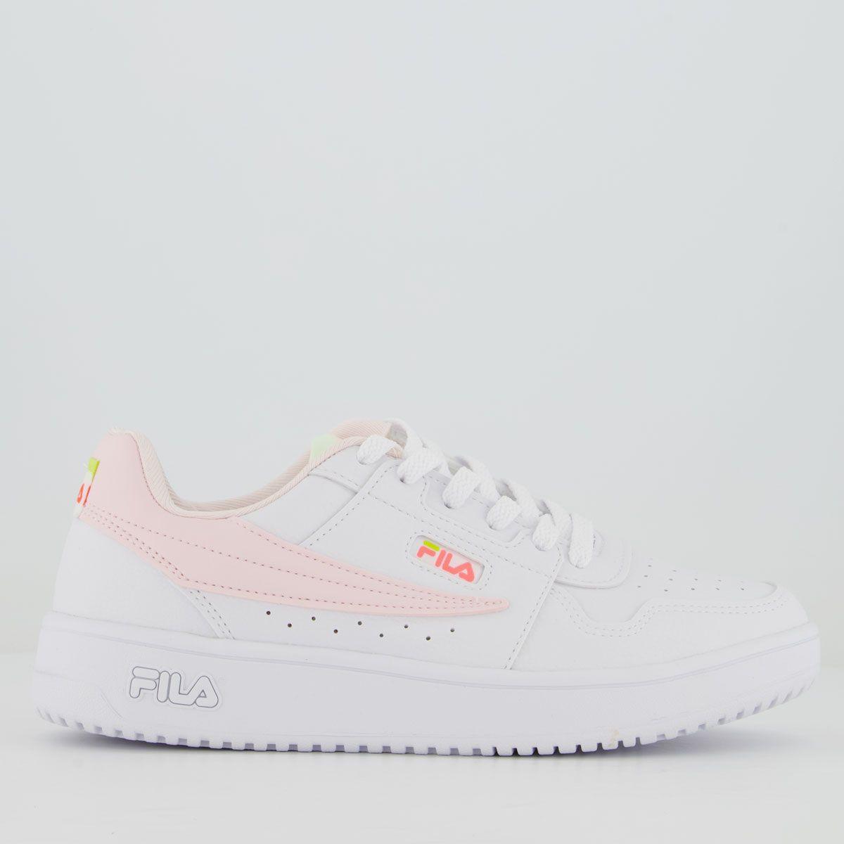 Fila Acd Classic Fila Rosa E Branco Tênis Fila Acd Classic