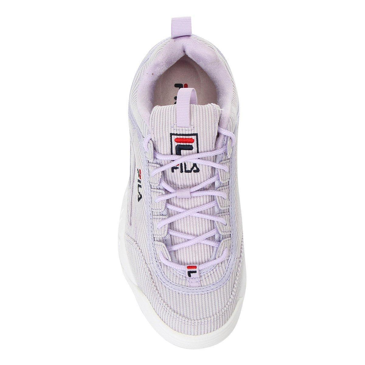 fila disruptor feminino netshoes