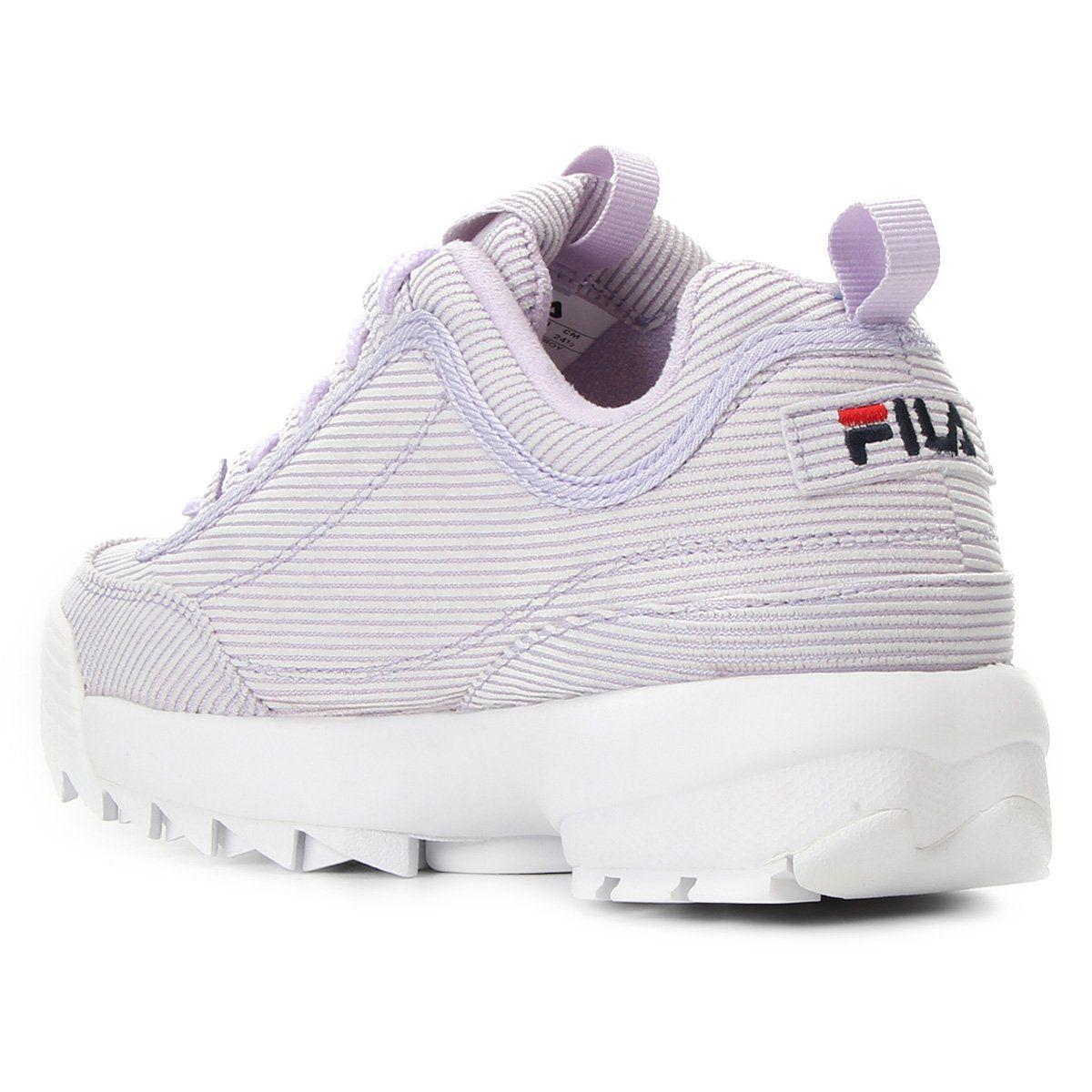 fila disruptor corduroy