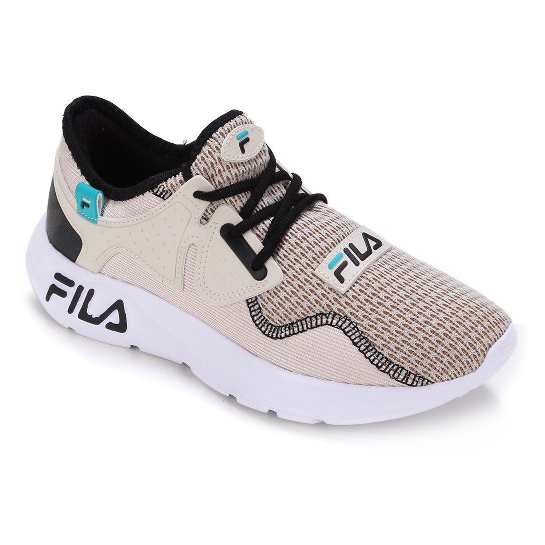 Tênis Fila Iconic Masculino - Bege e Azul - Tênis Esportivo - Magazine Luiza