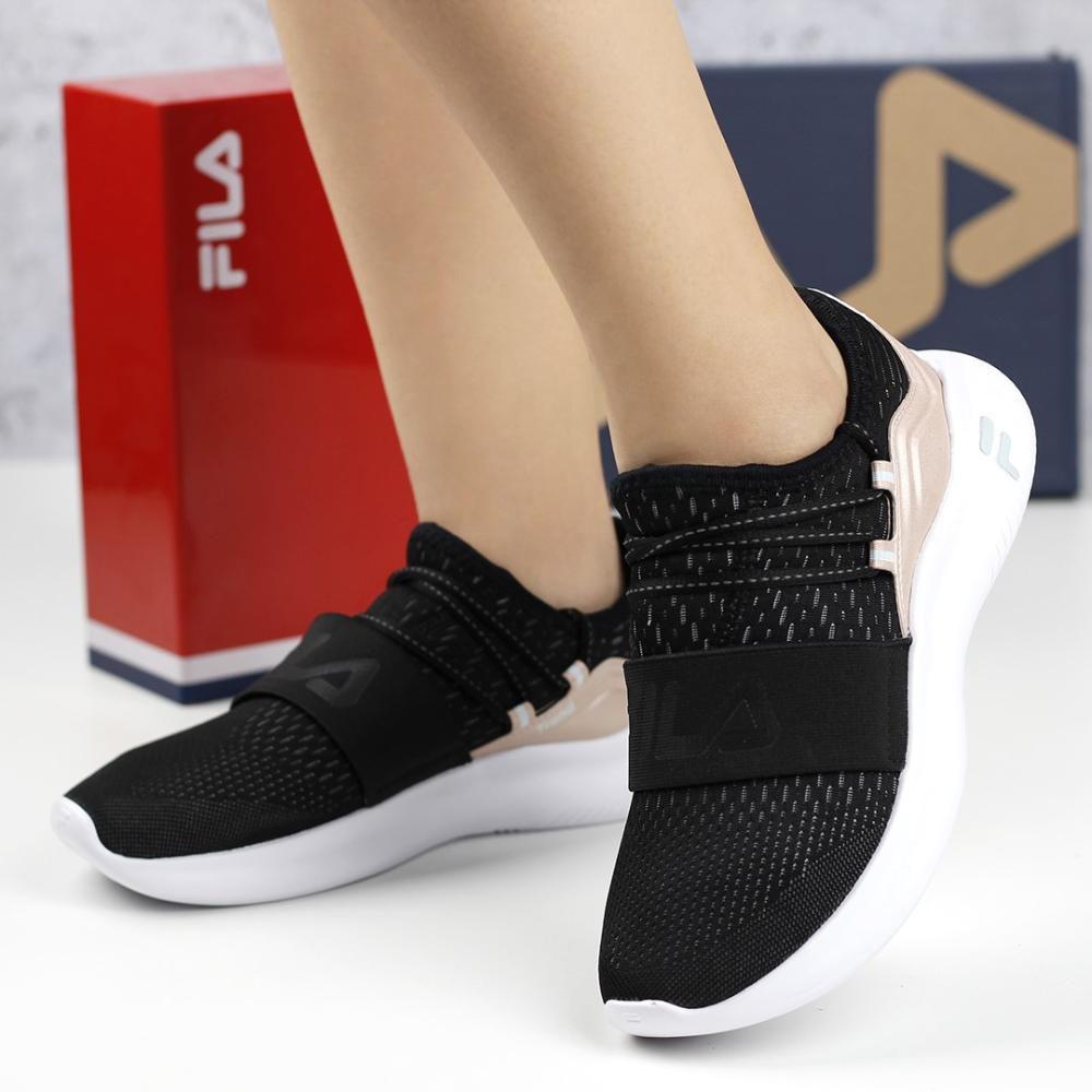 Tenis Fila Preto/Rosa Claro/Azul Claro Esportivo Trend - Tênis Esportivo -  Magazine Luiza