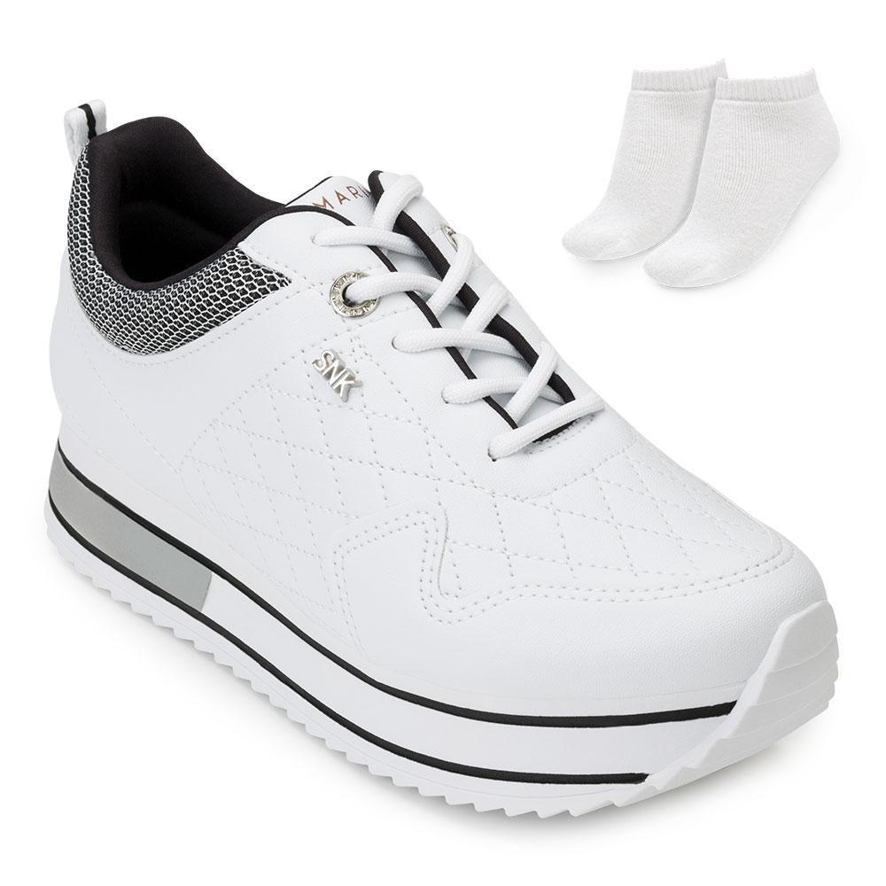 Tênis Flatform Ramarim e Meia RM20-2071 - Tênis Feminino - Magazine Luiza