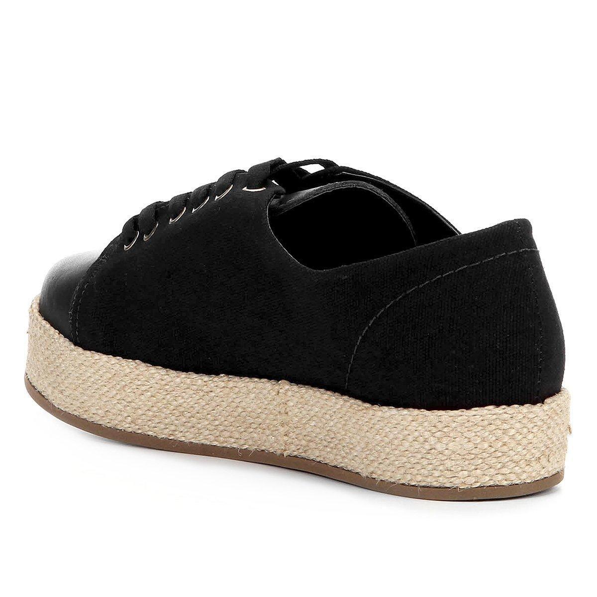 tenis flatform estampado