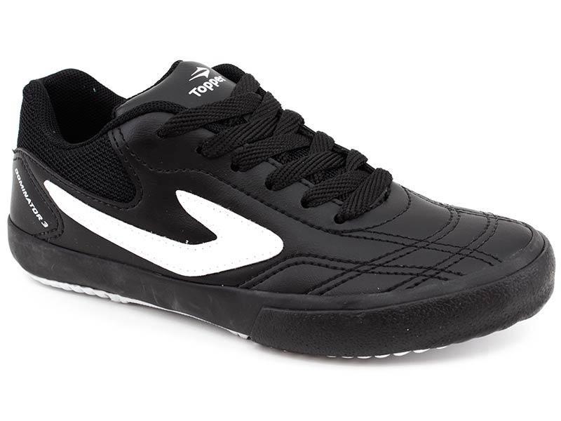 tenis futsal topper preto