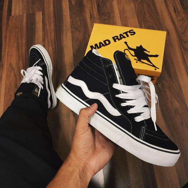 Tênis Mad Rats Skate Old School Preto Grafite | União Skate Shop