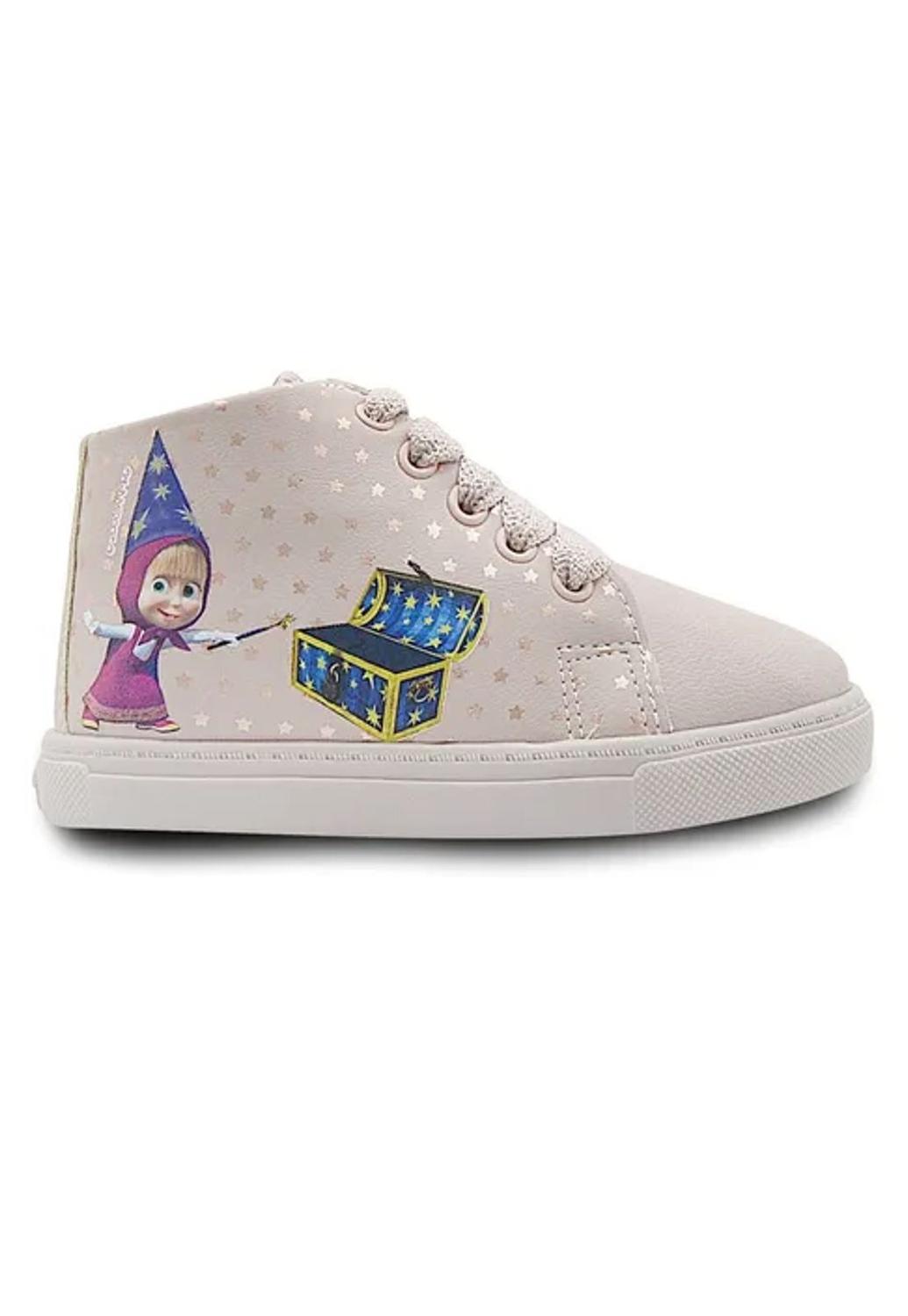 Tênis Infantil Masha e o Urso Brinde Pé Com Pé | Marisa