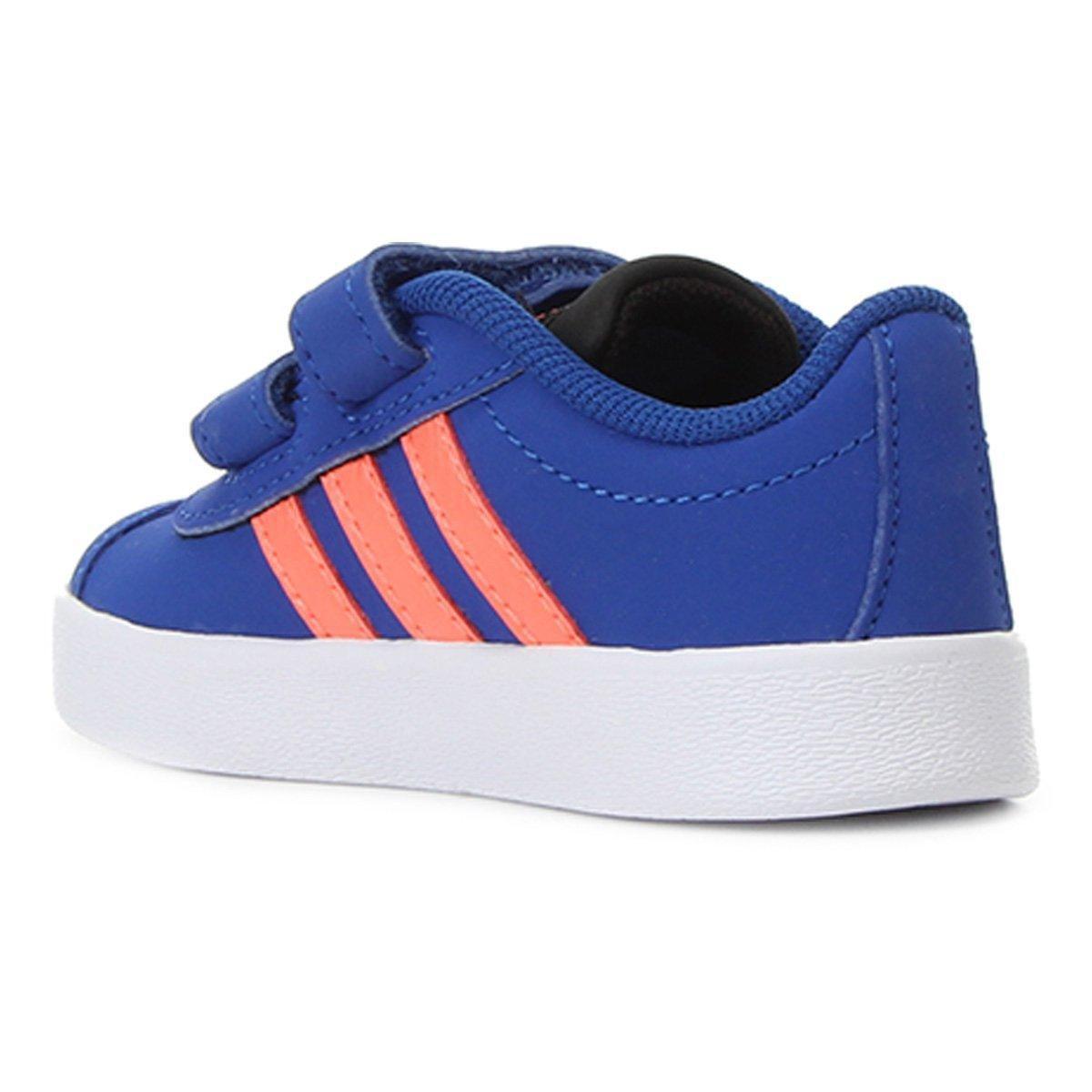 tênis infantil adidas vl court 2.0