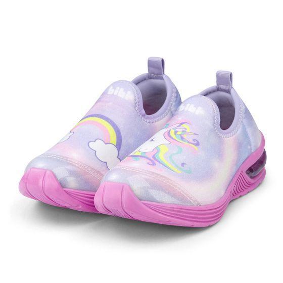 tenis bibi rosa com luz