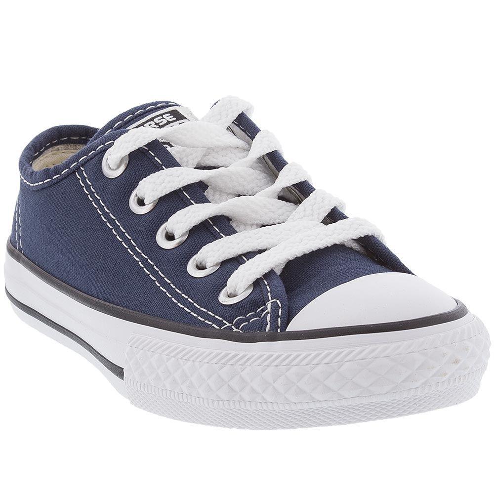 all star azul marinho infantil