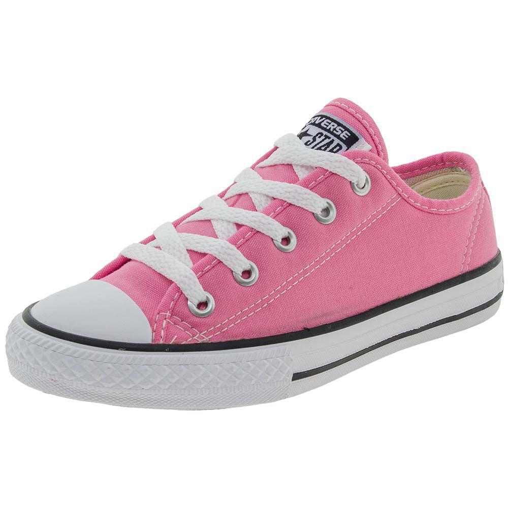 converse all star rosas