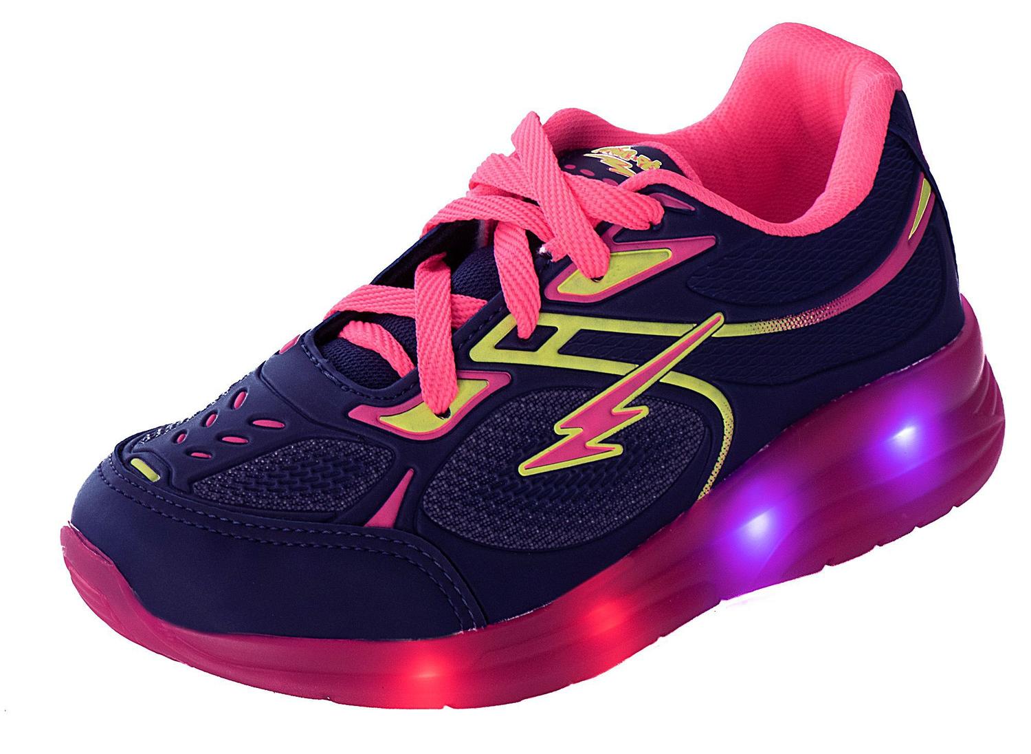 Tênis Infantil Feminino De Rodinha Luzes de Led - MP1361 - AS108 - MINI PE  - Calçados Infantis - Magazine Luiza