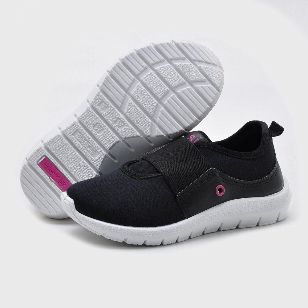 tenis infantil feminino preto