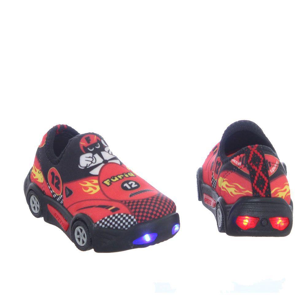 tenis carros com luz