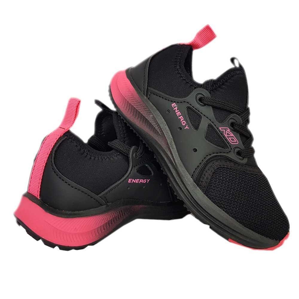 tenis infantil menina preto