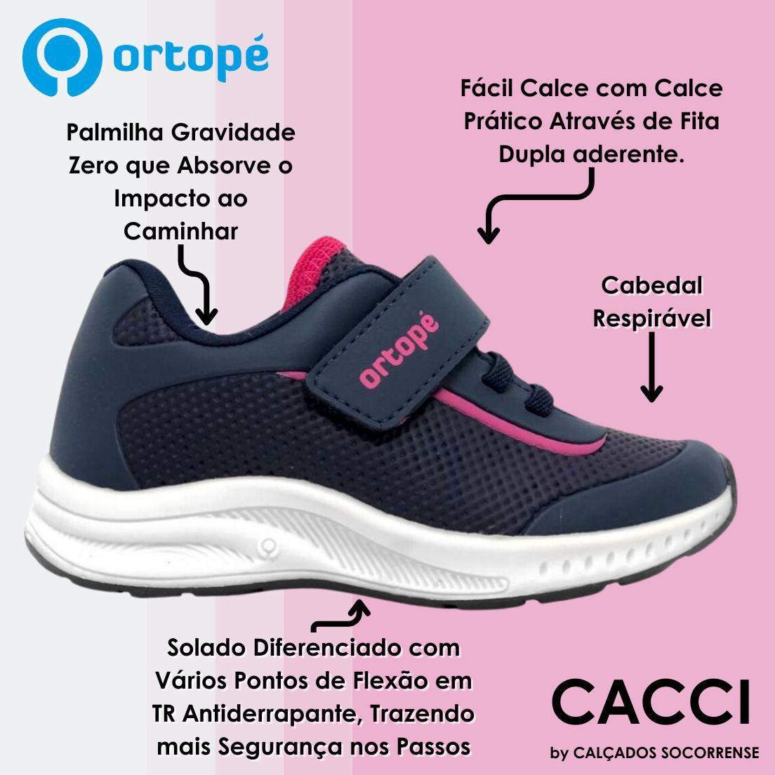 Tênis Infantil CalÃ§ados Da OrtopÃ© Tenis Infantil Menina Ortope