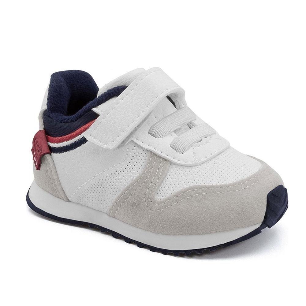 Tênis Infantil Menino Klin Mini Walk Branco/Marinho/Vermelho - Tênis  Infantil - Magazine Luiza