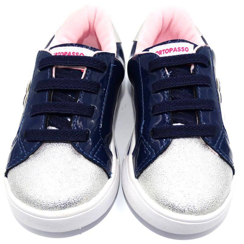 tenis menina azul marinho
