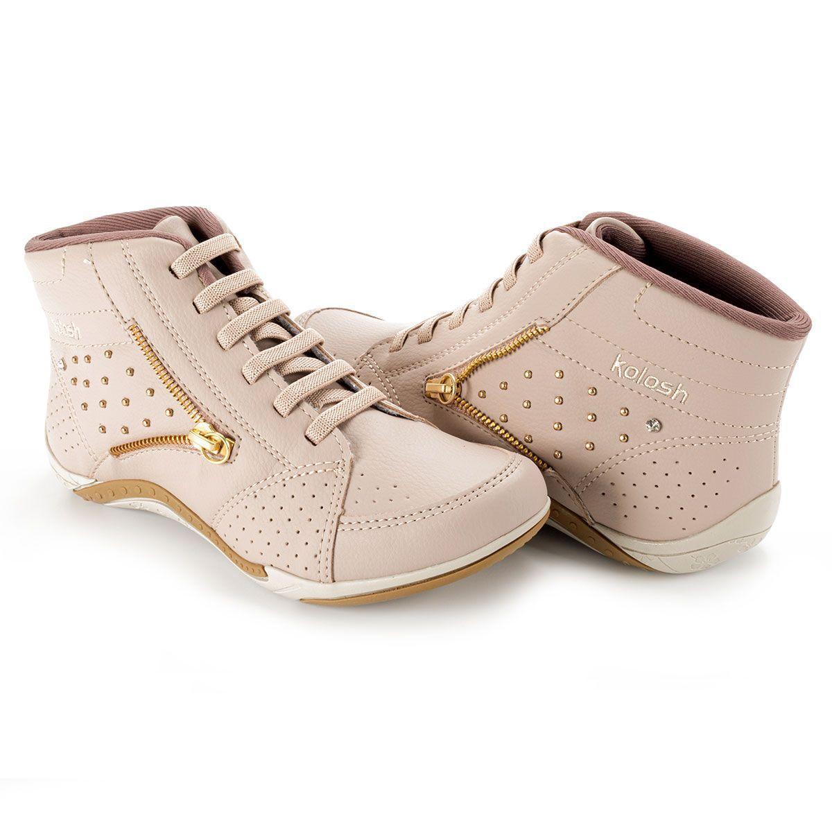 Tênis Kolosh Botinha Casual Calce Fácil Spike Conforto C1289 - Tênis  Esportivo - Magazine Luiza