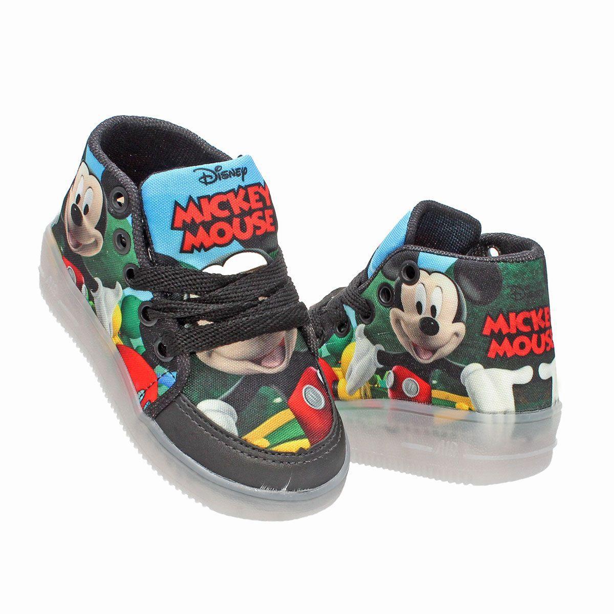 tenis do mickey com led