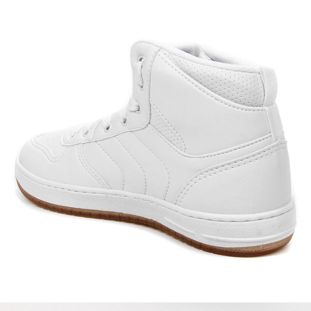 Nike Botinha Tenis Jordan Branco Cano Alto Tênis Air Jordan Retro