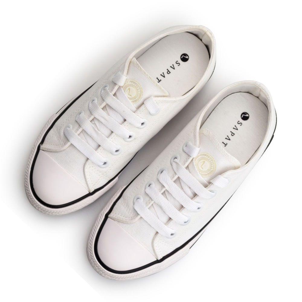 Tênis Lona Branco Vulcanizado - SAPATINHO DE LUXO - Outros Moda e  Acessórios - Magazine Luiza