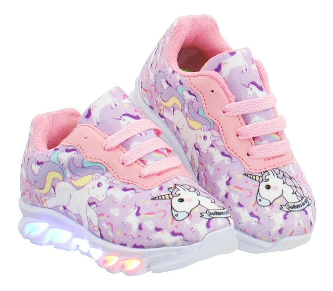 tênis de criança de unicórnio