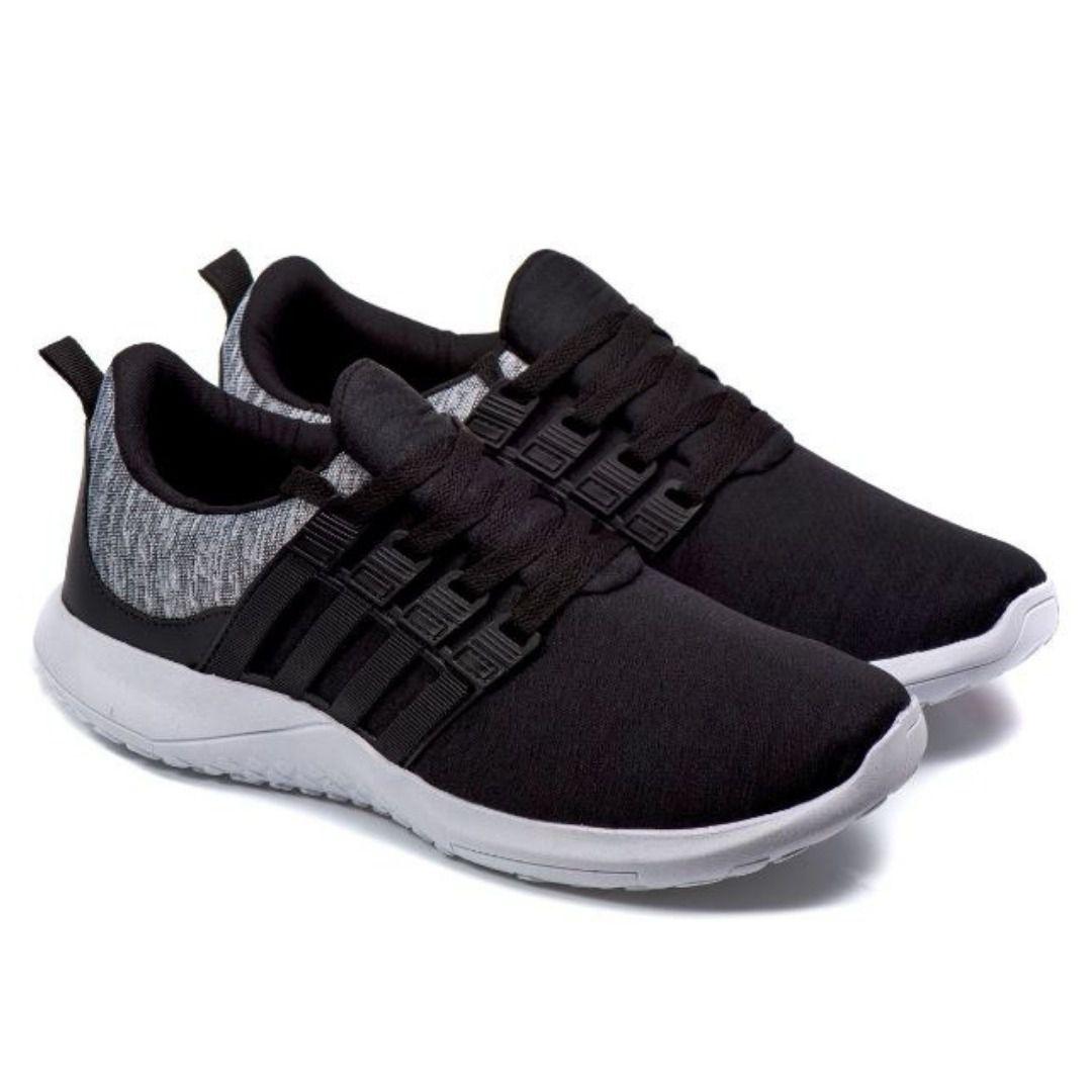 Tenis Masculino Caminhada Super Leve e Confortável Preto - Spark ...