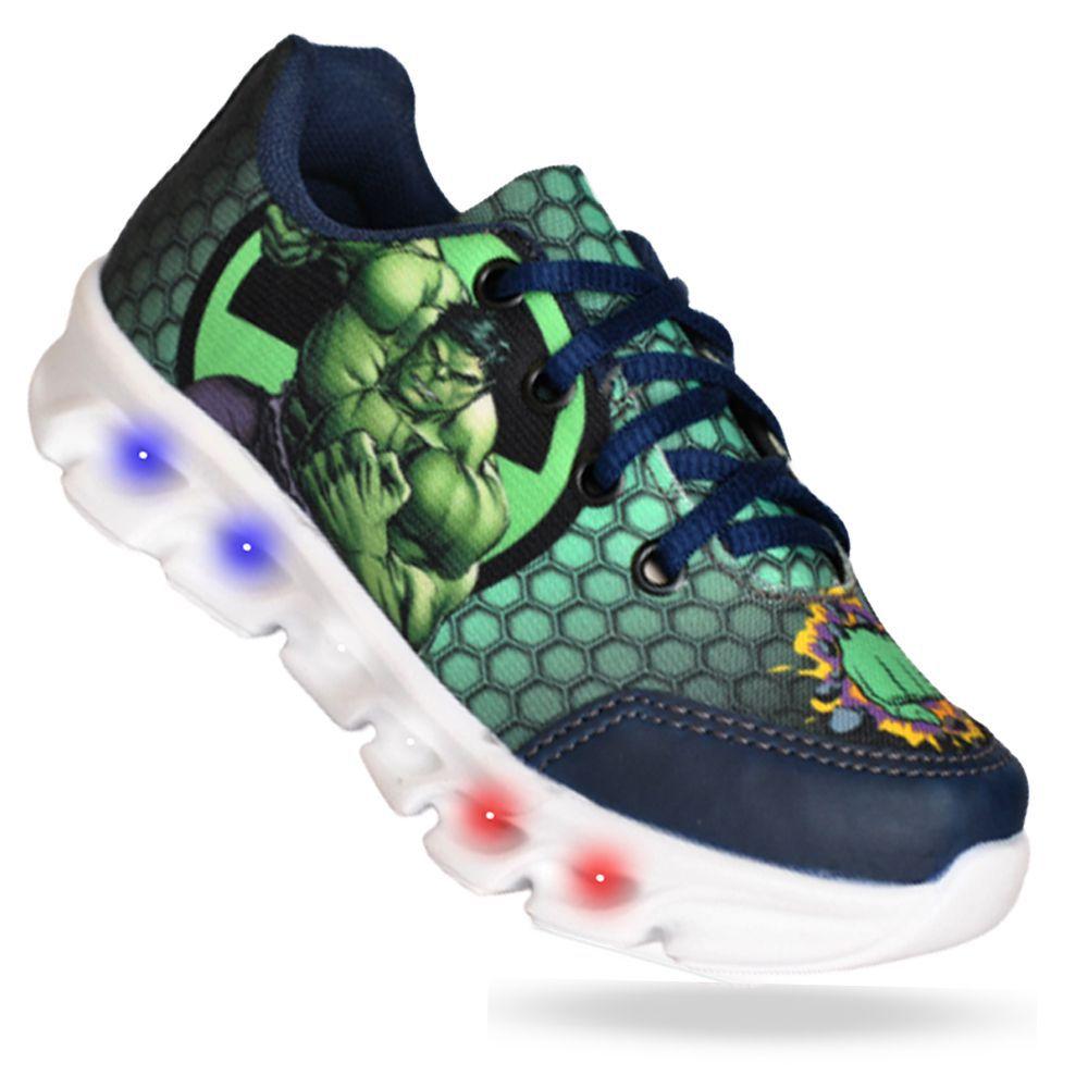 tenis do hulk infantil