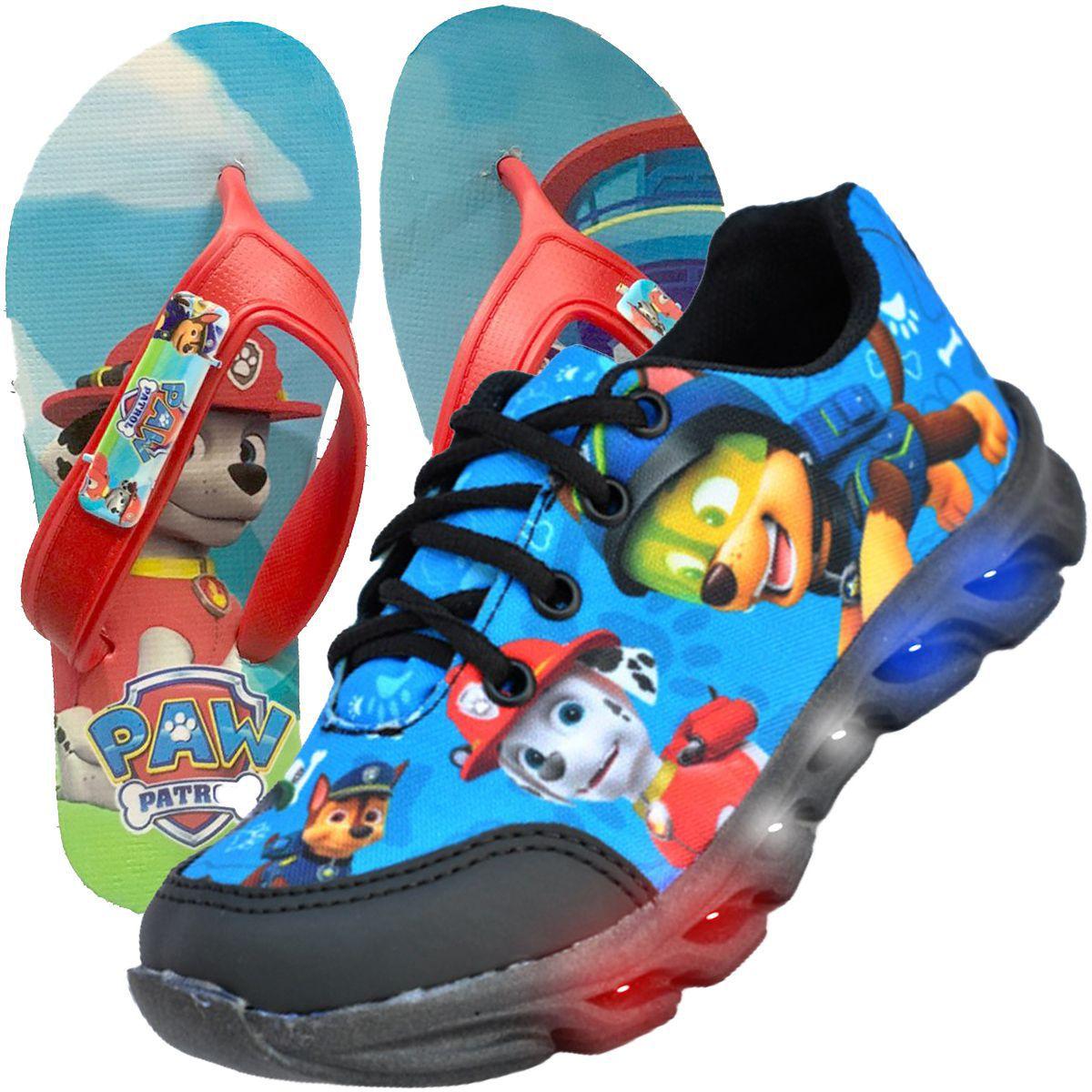 chinelo patrulha canina masculino