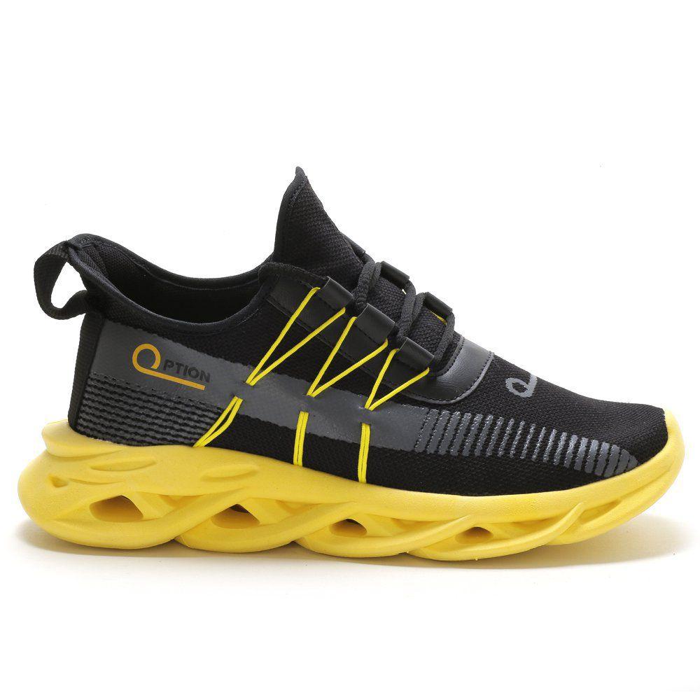 tenis adidas solado amarelo