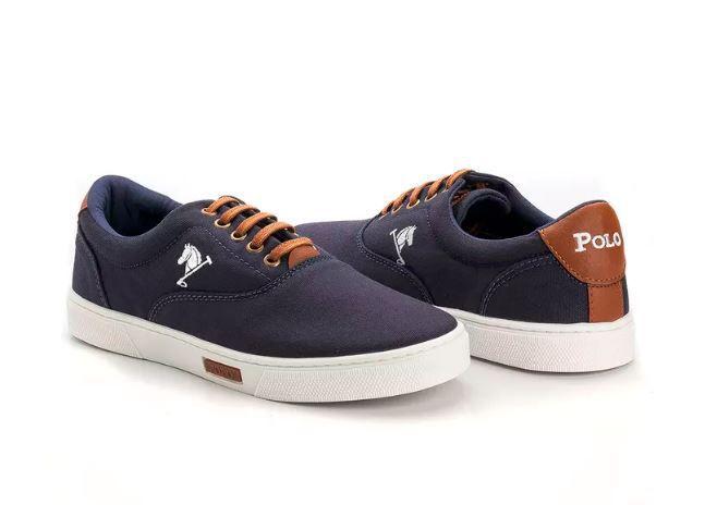 Tenis Masculino Sapatenis Polo Joy em Lona de Algodão Marrom, Solado de  Borracha Macio e Confortável - Sapatênis Masculino - Magazine Luiza