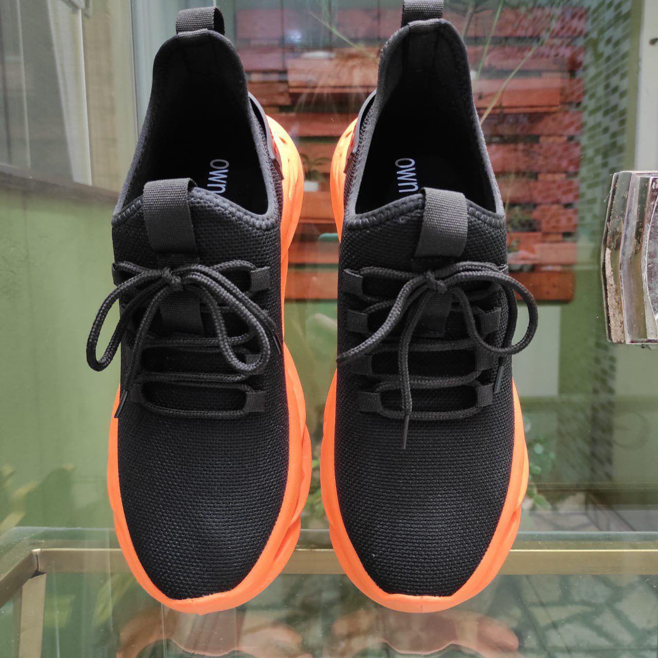 Tênis Masculino Silva\u0026Silva Casual Esportivo Preto Solado Laranja -  Silva\u0026Silva - Bota Masculina - Magazine Luiza