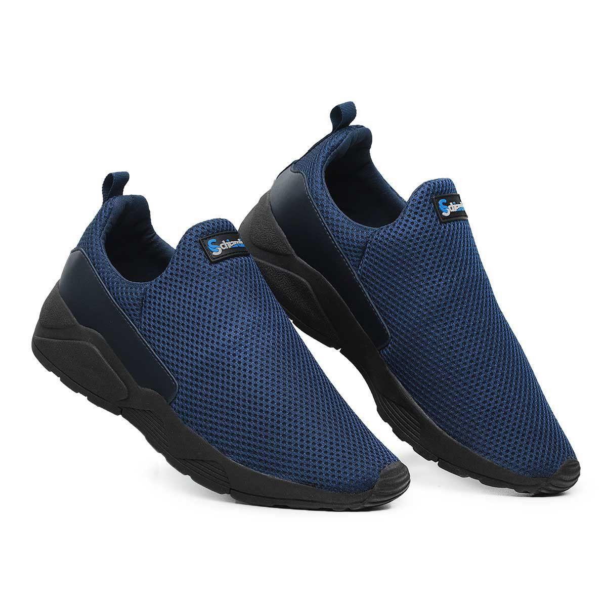 Tênis Masculino Slip On Esportivo Comfort Sem Cadarço Com Tela