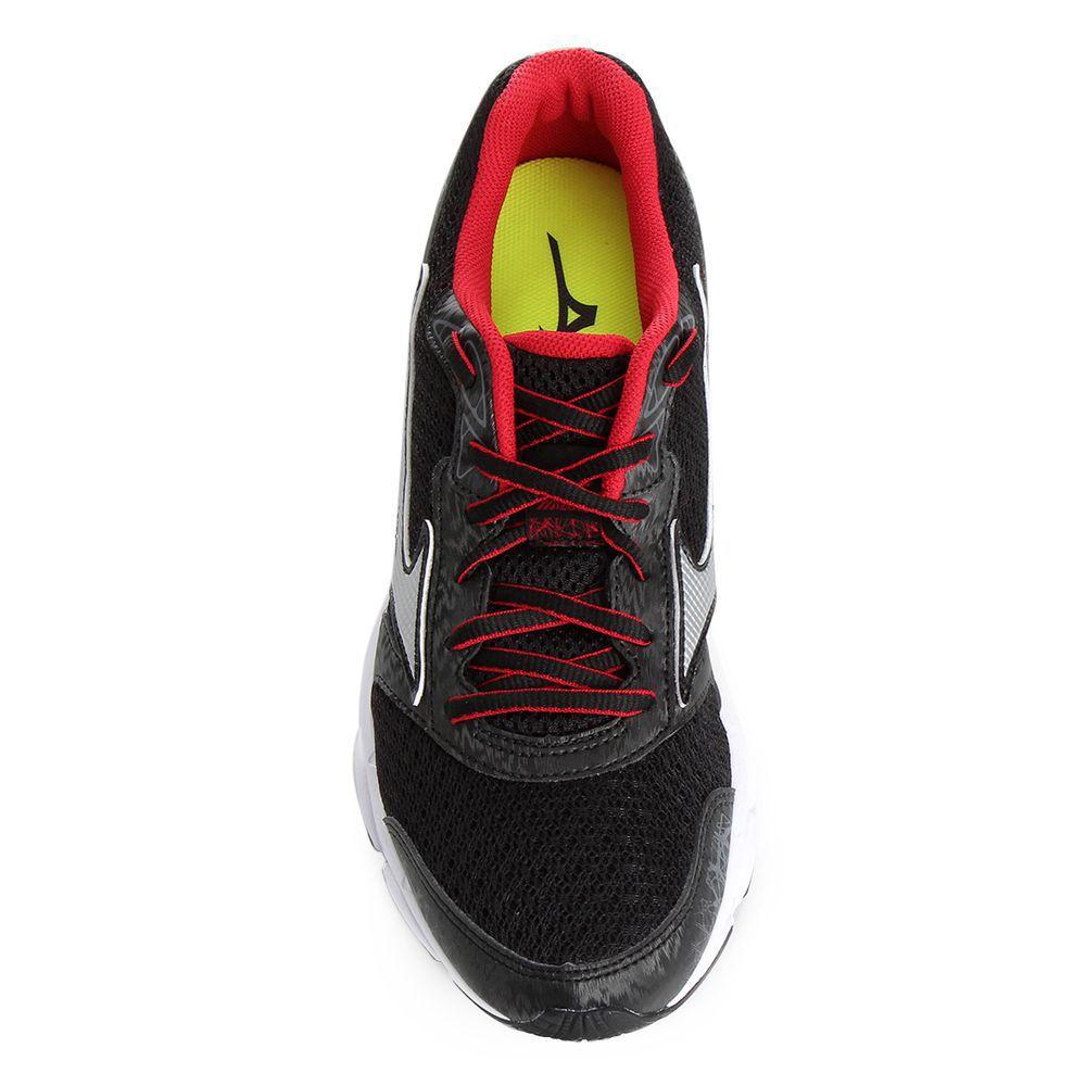 Tenis Mizuno Jet 2 N Masculino 44 Preto Vermelho Tenis Esportivo Magazine Luiza