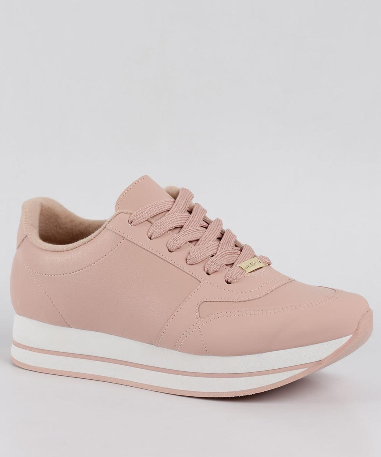 Tênis Moleca 5627.111 - Cor:Rosa - Tamanho:38 - Tênis Feminino - Magazine  Luiza