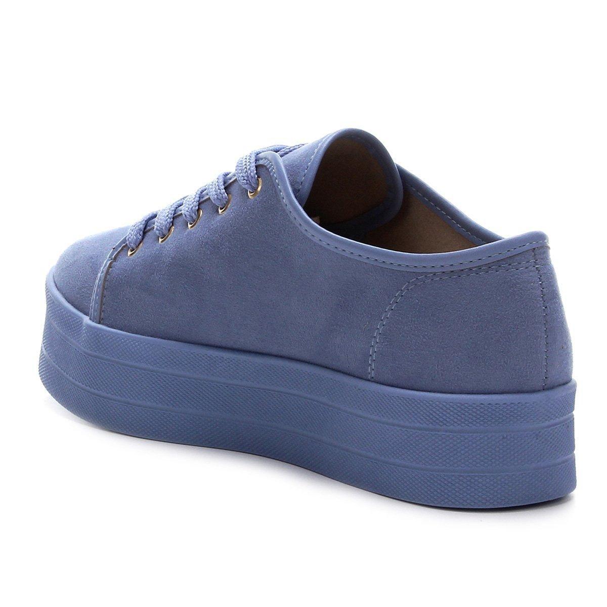 Tênis Moleca Caixa Alta Camurça Feminino - Calçados Femininos - Magazine  Luiza