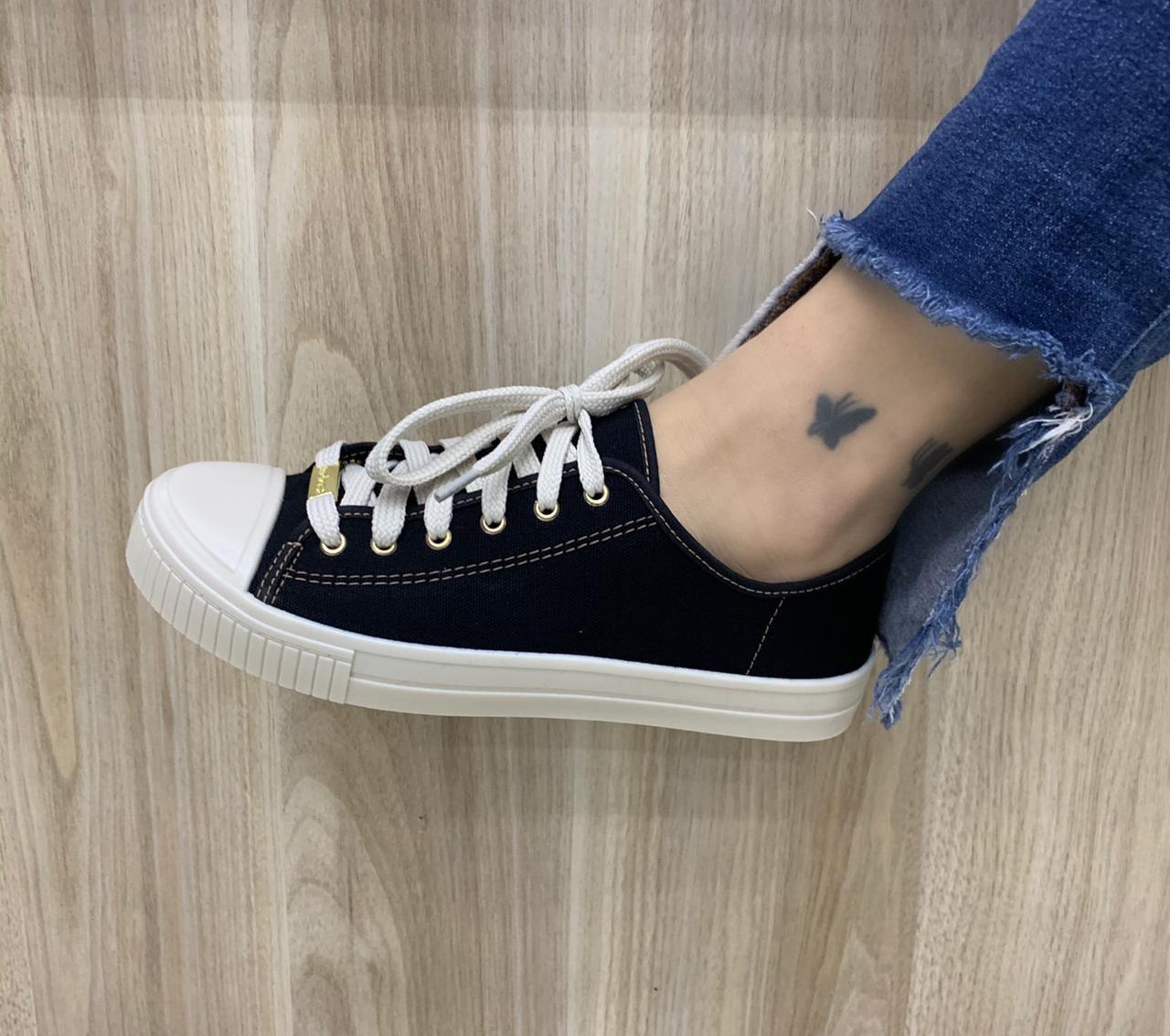 Tênis Moleca Casual Cadarço 5716.100 Confortável Feminino - Calçados  Femininos - Magazine Luiza