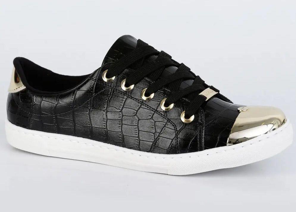 tênis feminino casual textura moleca