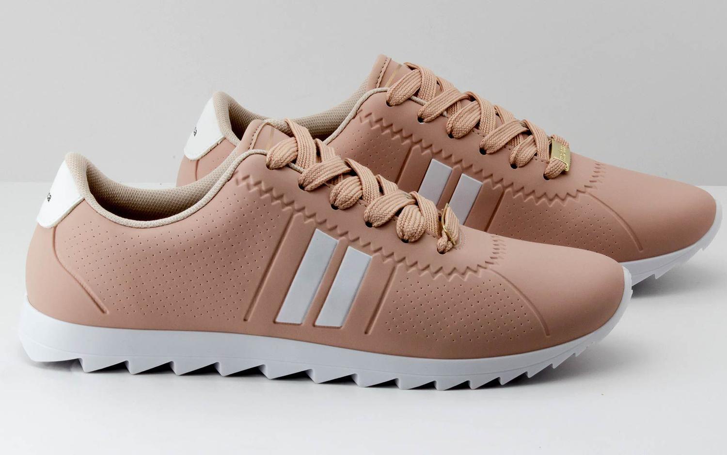 tênis feminino casual tratorado moleca 5632100