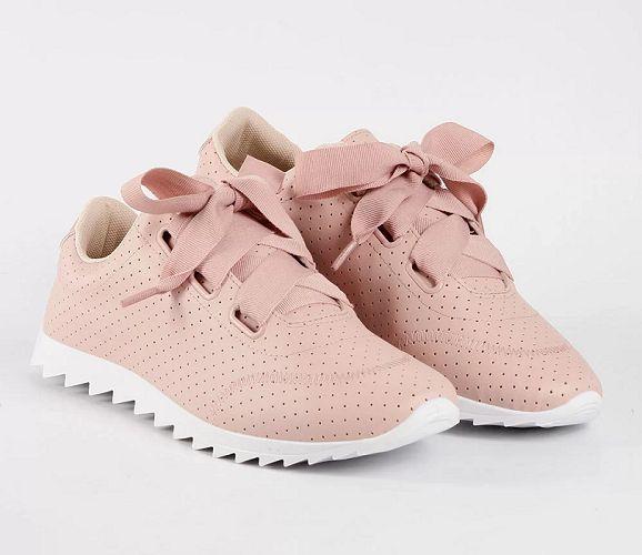 tenis moleca liso rosa