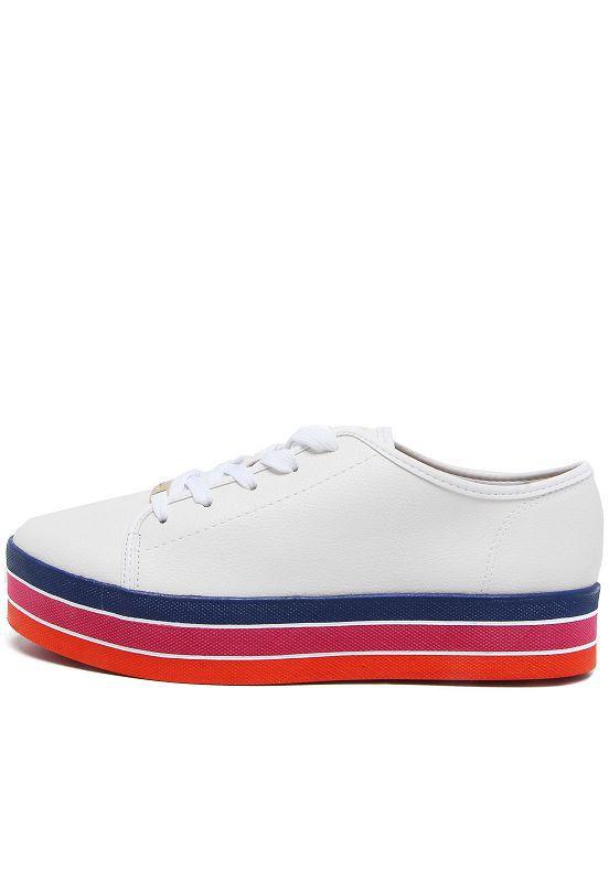 tenis moleca colorido