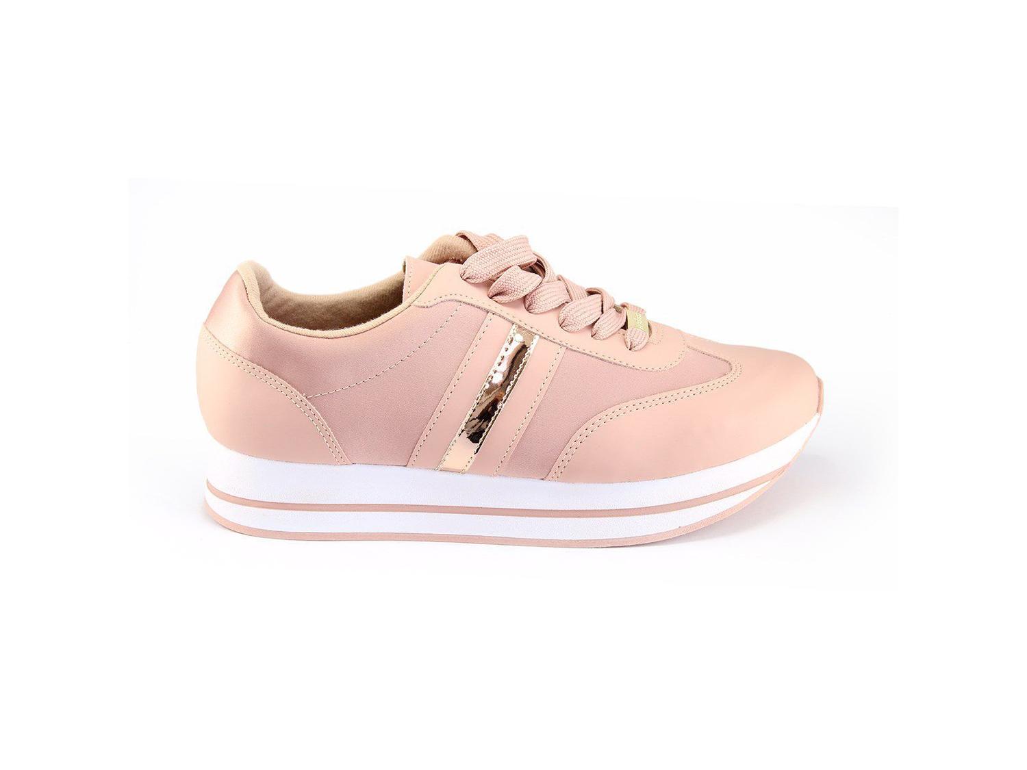 tenis feminino plataforma moleca