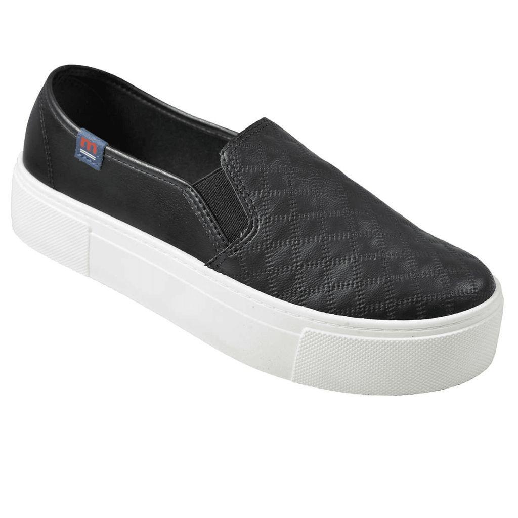 slip on preto moleca