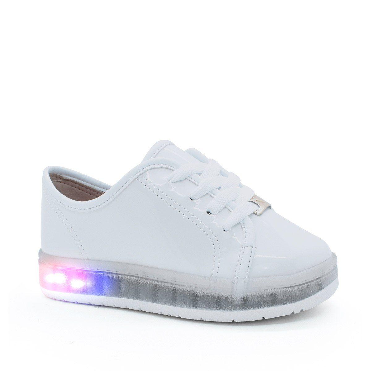 tênis de led da molekinha