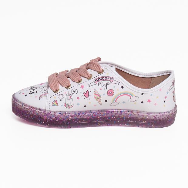 tenis molekinha unicornio