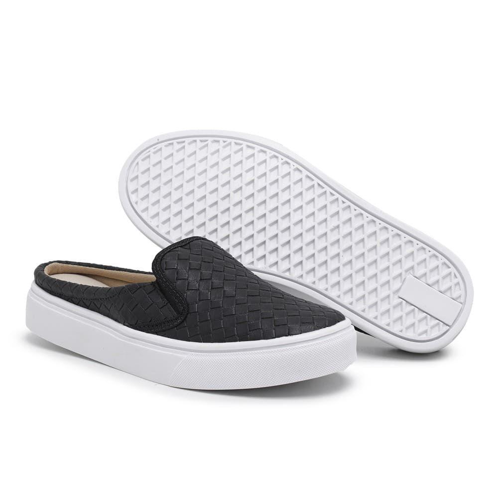 Tênis Mule Feminino Slip On Calcanhar Aberto Babuche Floral Casual Calce  Facil - Gugi Calçados - No Magalu - Magazine Luiza