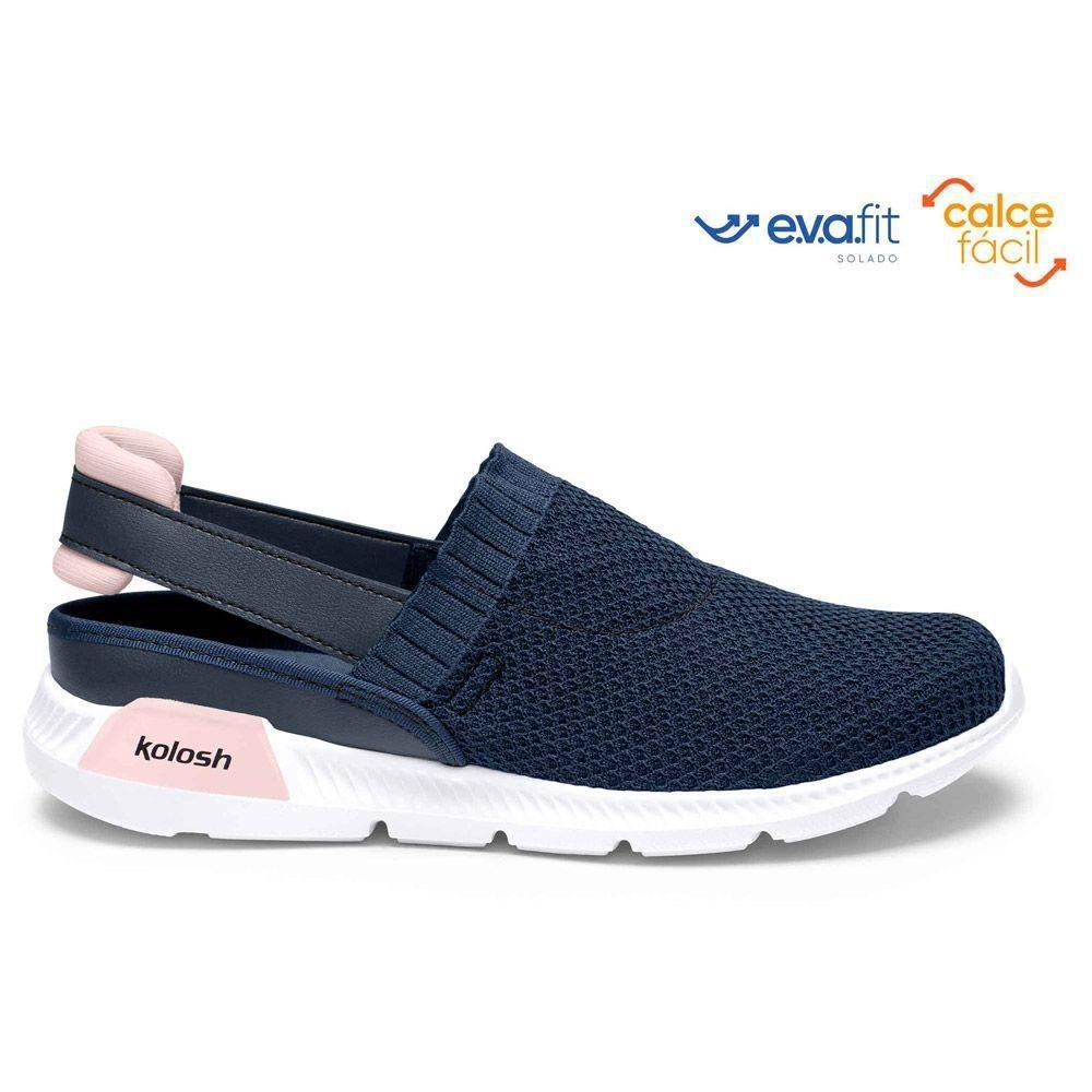 Tenis Mule Kolosh Em Malha Evafit Calce Facil - Mule Feminino - Magazine  Luiza