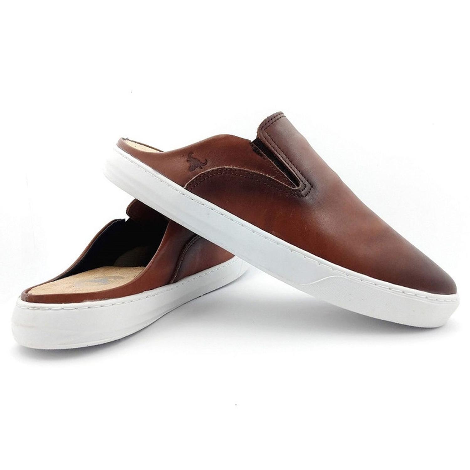 tênis couro walkabout mule masculino