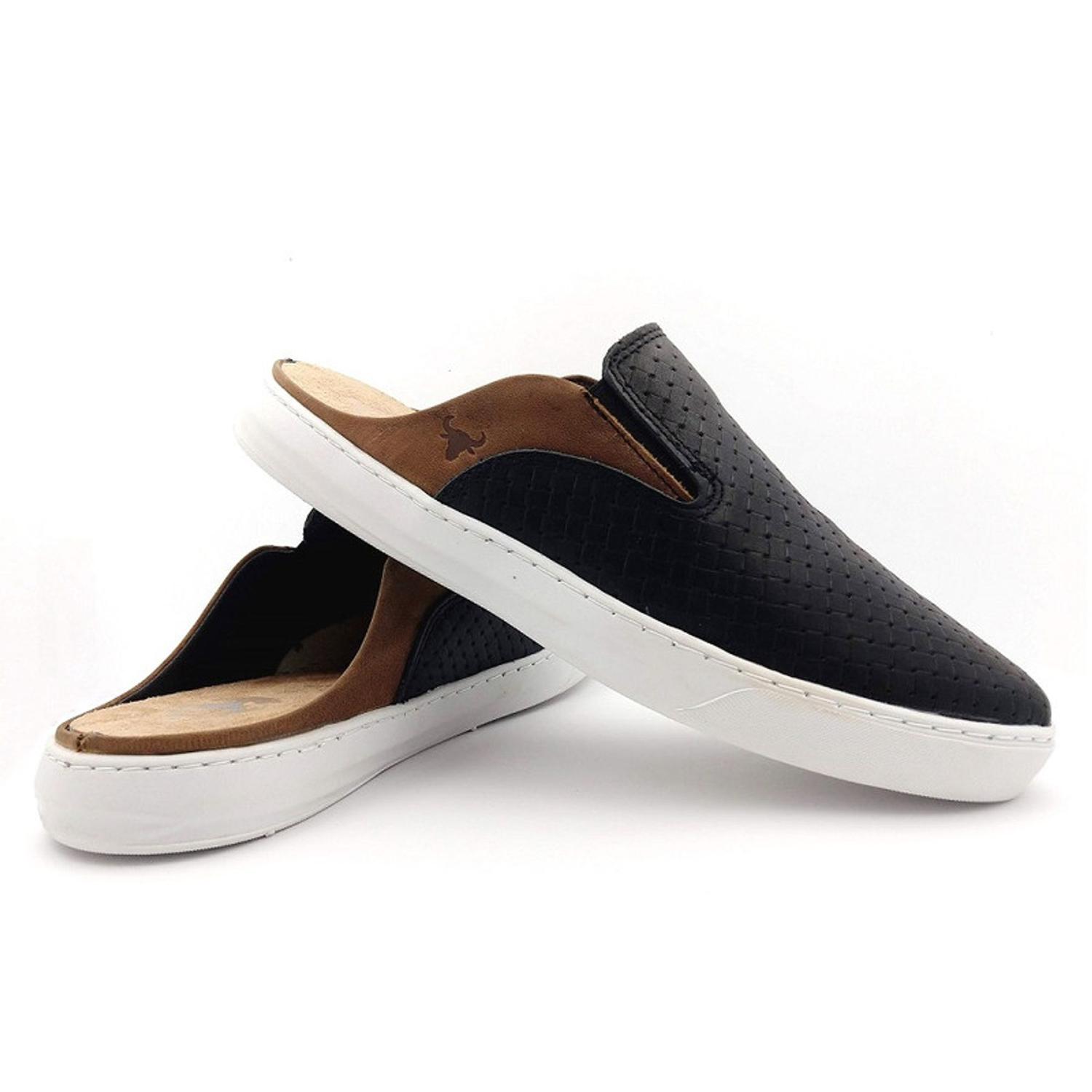 Tênis Mule Slip On Masculino Preto-Fossil De Couro 40 - West Bulls - Mule  Feminino - Magazine Luiza